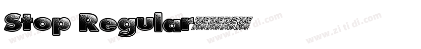 Stop Regular字体转换